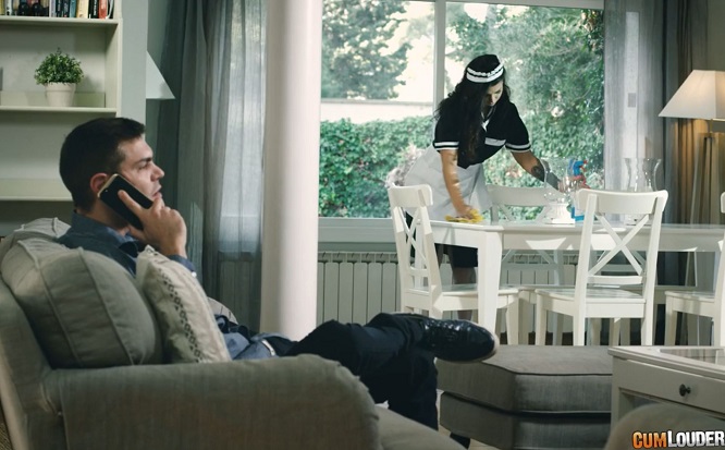 Служанка нарвалась на жесткую палку